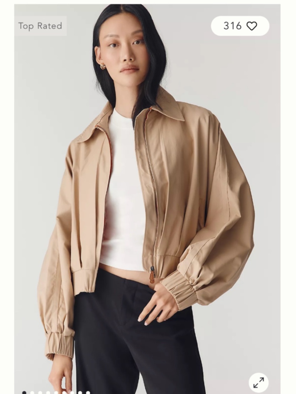 Maeve Cotton Blend Jacket